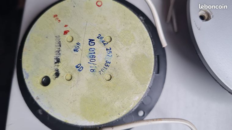 2 tweeters AD160/T08 et 2 tweeters 70209