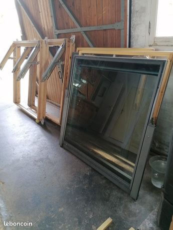 2 velux rotation et projection 114x118