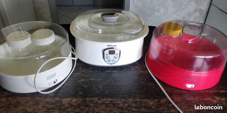 2 yaourtières au choix