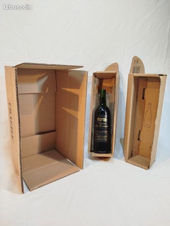 20 kits : Cartons d'expédition pour 2 bouteilles