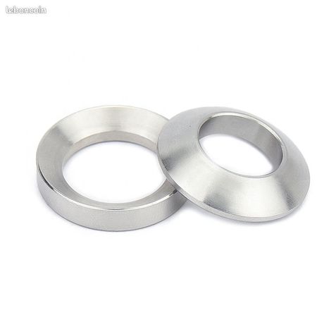 2000 Rondelles sphériques en acier inoxydable 304 DIN 6319C et 6319D