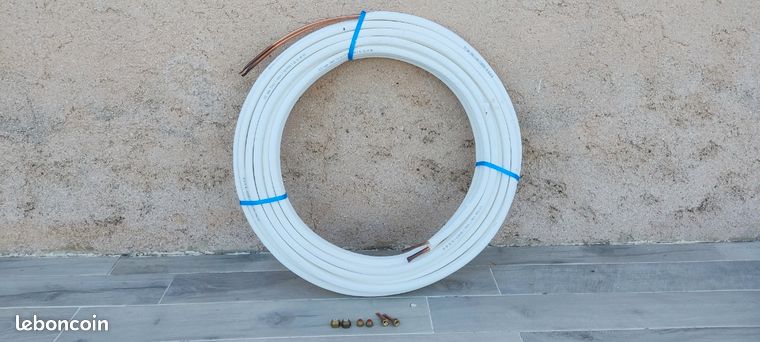 20 mètres tuyau cuivre pour climatiseur