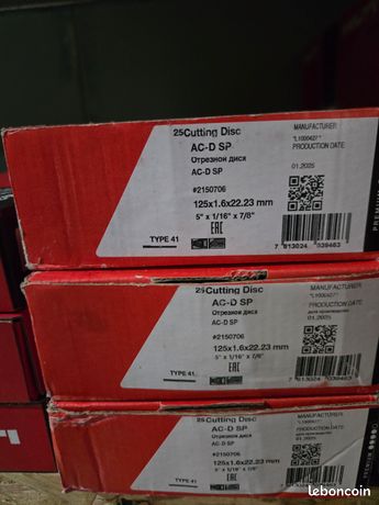 25 Disques de meuleuse hilti