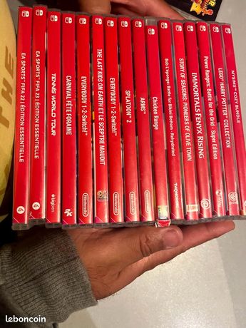 25 jeux de switch