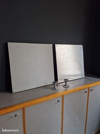 28m2 de dalles phoniques sur plots réglables