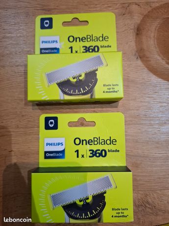 2 × 1 lame pour rasoir One blade Philips