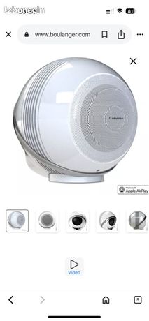 2 enceintes hi-fi Cabasse Akoya