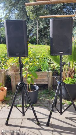 2x Enceintes actives QSC K10