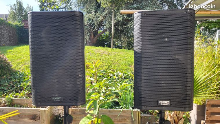 2x Enceintes actives QSC K12