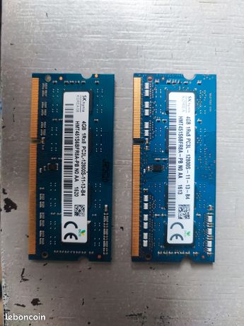 2x4gb RAM SODIMM DDR3 1600Hz