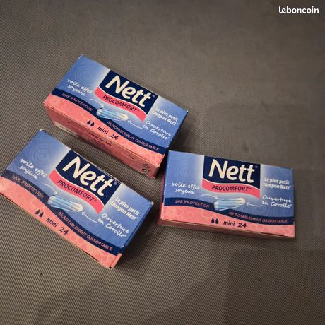 3 boîtes neuves protection femme