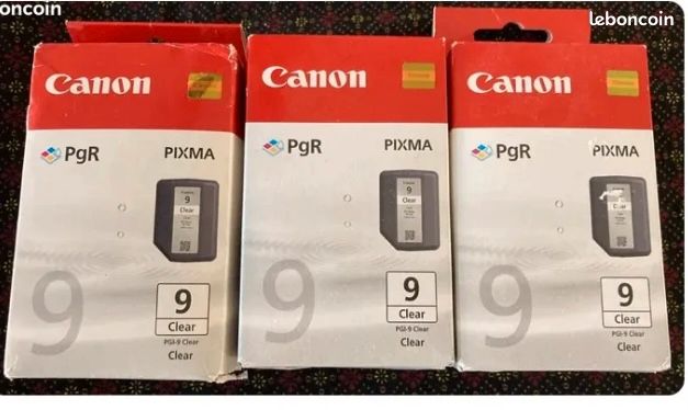 3 cartouches imprimantes Canon neuves
