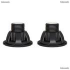 3 Lots de 2 pieds de receveur extra-plat