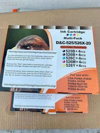 3-Pack Cartouches Compatible Canon