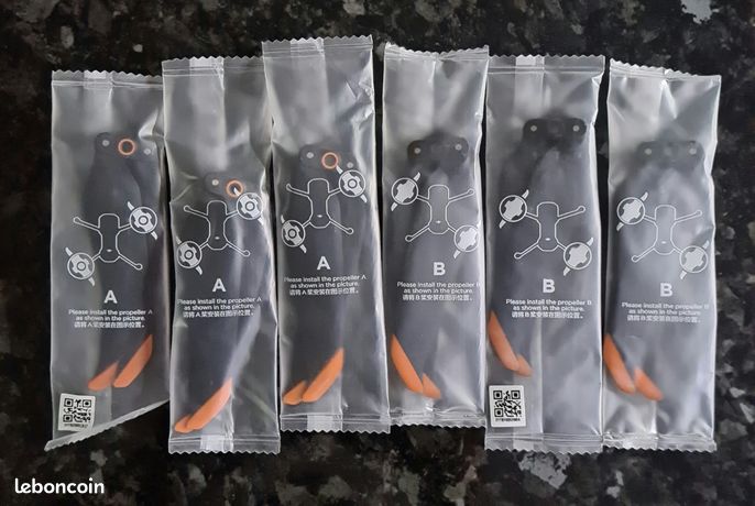 3 paires d'hélices faible bruit DJI Air 2S