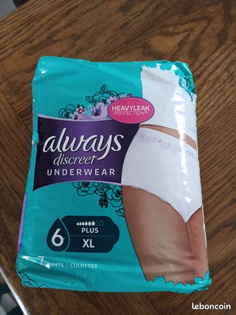 3 paquets de protections adultes femme - taille XL