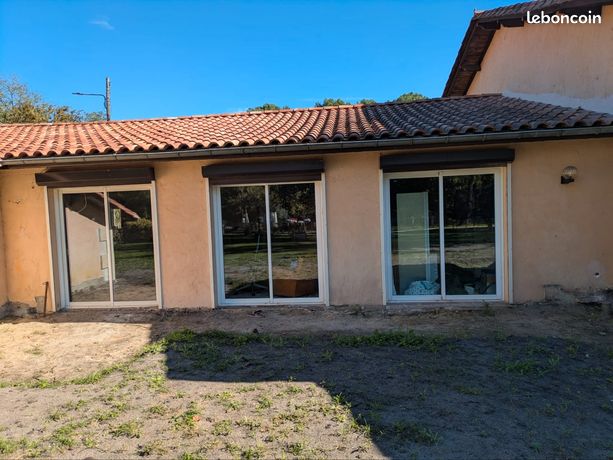 3 portes fenêtres coulissantes