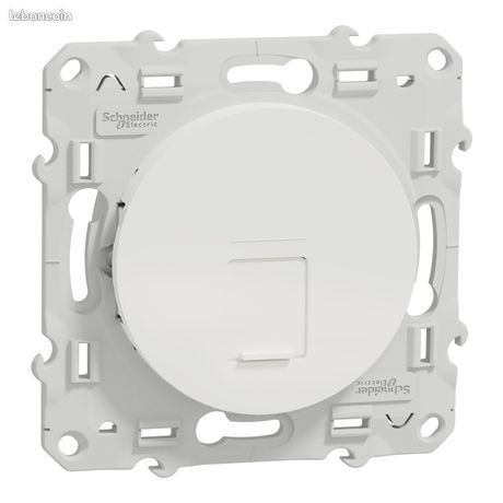 3 prises RJ45 Grade 3 Schneider Odace S520477
