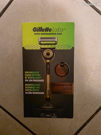 3 Rasoirs Gillette labs NEUF champion gold edition