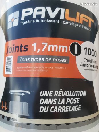 313 CROISILLONS A VIS PAVILIFT AUTO NIVELANTS en I 1,7 et 1mm