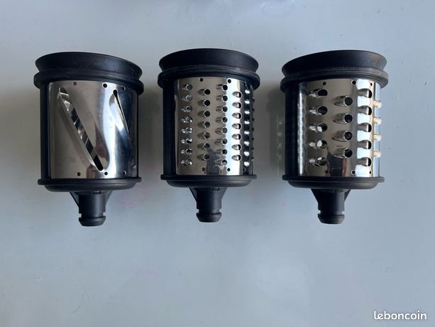 3 cylindres râpe Kitchenaid