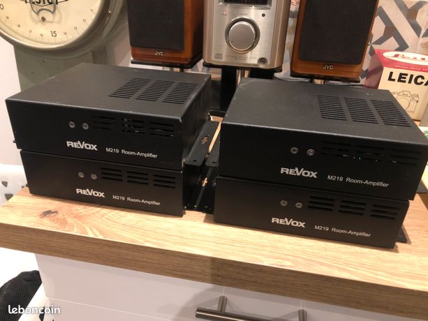4 amplis ReVox M219