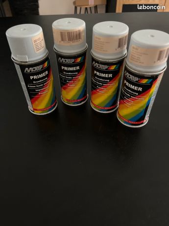 4 bombes dapprêt MOTIP Primer 150 ml