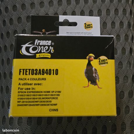 4 Cartouches Encre FranceToner Compatibles 603 XL Imprimantes Expression Home