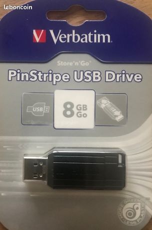 4 Clés USB Verbatim 8 Go - NEUVES