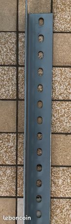 4 cornières en métal en L 40x40 Long.150