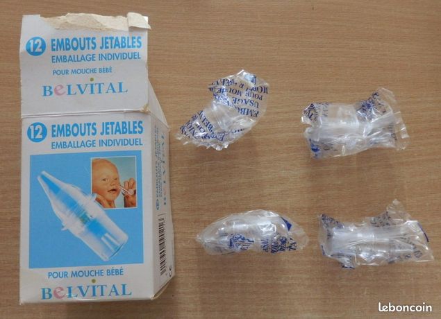4 Embouts Nasals Jetables Belvital