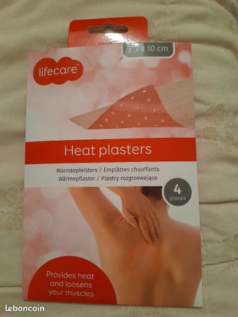 4 emplâtres chauffants