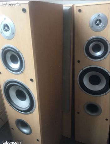 4 enceintes colonnes jamo