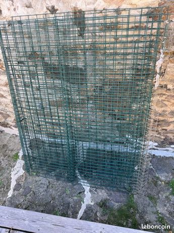 4 Grillage rigide 2x1,6 vert