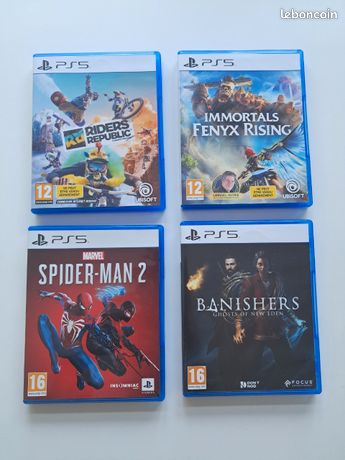 4 jeux ps5 pour 7o euros
