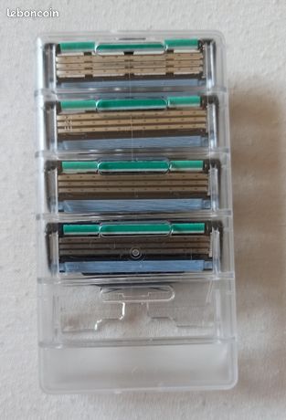 4 lames de rasoir Gillette Mach 3