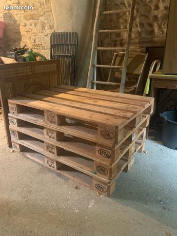 4 palettes bois