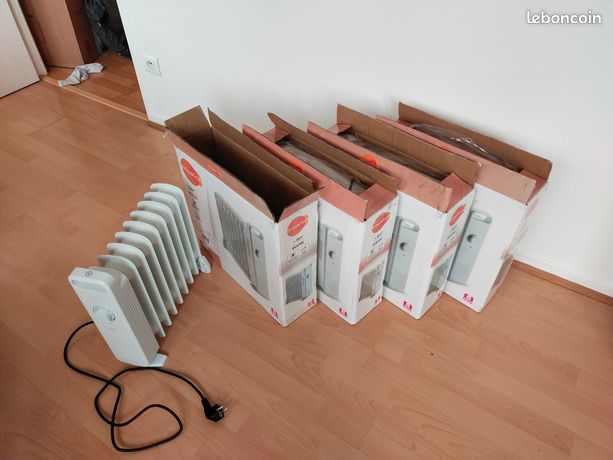 4 Radiateurs bain dhuile 900W Equation 4 ans