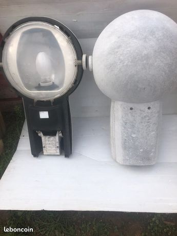 4 réverbères en 220 volts