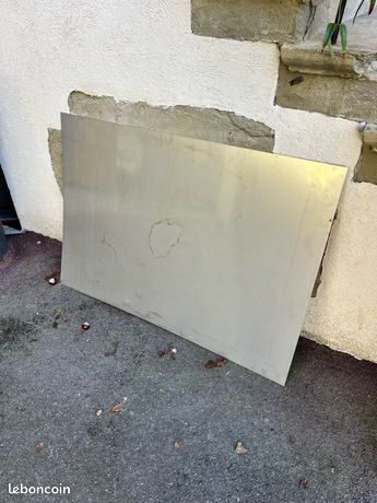 40 Plaques inox 1.5mm 112cm x 78cm