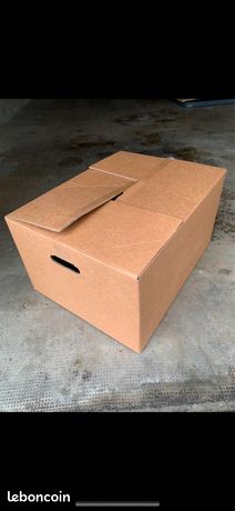 45 cartons de déménagement tous la même taille