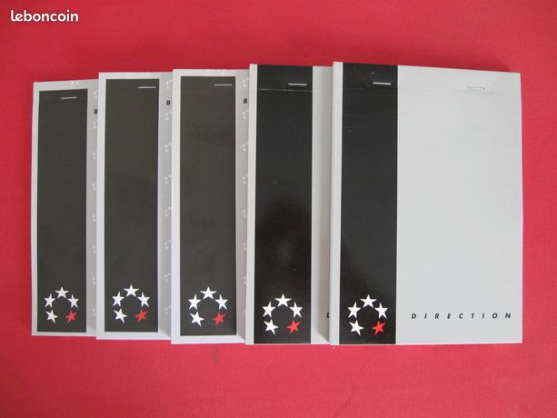 5 Blocs de bureau 100 feuillets