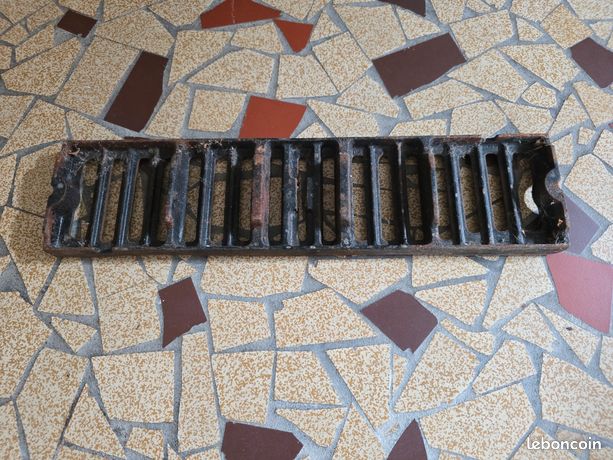 5 Grilles en fonte caniveau soit 25m