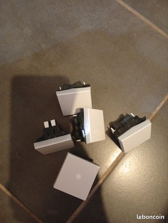 5 interrupteurs mosaic neufs