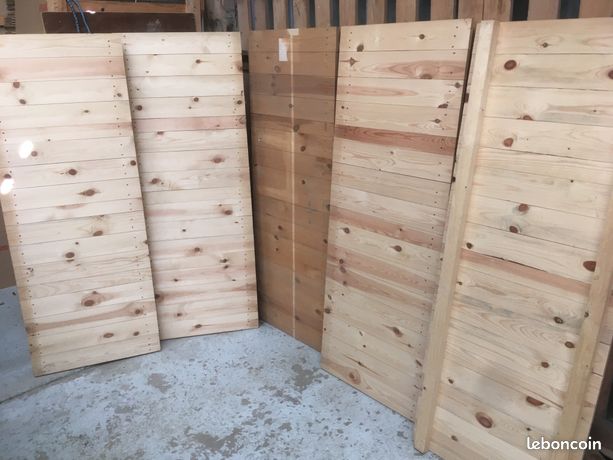 5 planchers Bois pour Rayonnage / rack à palettes L 1585 x l 60 cm