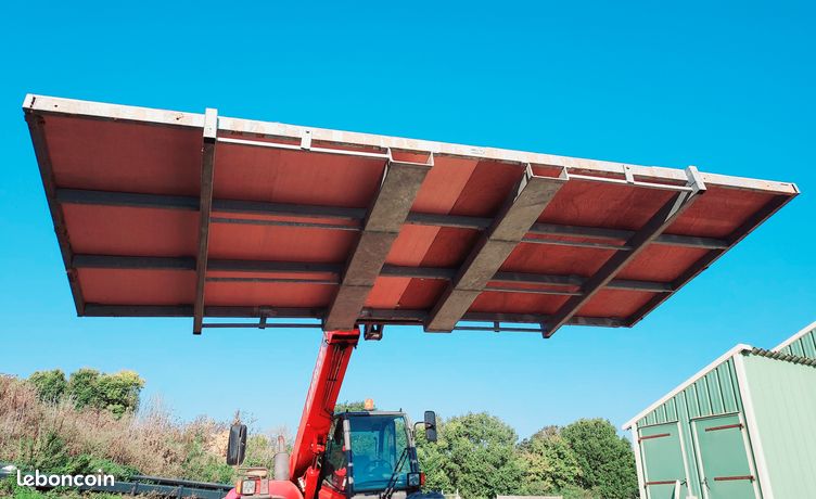 5 plateformes 2m35x4m80 extensible