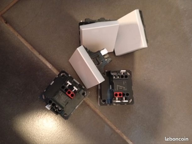 5 poussoirs mosaic neufs