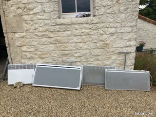 5 radiateurs panneaux rayonnants