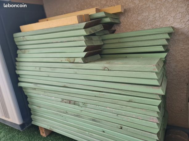 50 Planches bois cloture
