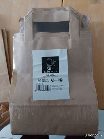 50 sachets kraft neyfs